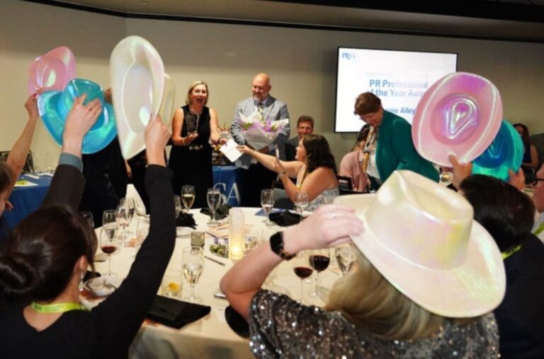 Firmani + Associates Partner Annie Alley Recognized as 2025 PRSA Puget Sound PR Professional of the Year 1 2025 PRSA Pro Annie win hats